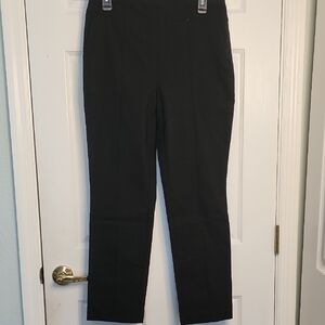 Elegant Black Women's Straight Leg Trousers